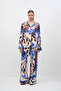 Summer Tropical Patterned Double Set