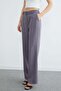 Striped High Waist Palazzo Trousers - 7