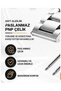 Chain Cord Gold Color Minimal Square Number Model Women's Wristwatch, Gold Color Case, White Color Dial - 4