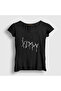 Women's Black Logo Poppy T-Shirt 588418Tt