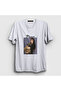 Unisex White Puppy Dog Megan Katseye T-Shirt 598780Tt