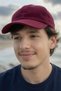 Men's Seasonal Corduroy Burgundy Hat |   Daily Adjustable Baseball Cap - 5
