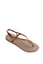 Women's Luna Gold Slippers 4129697-S - 4