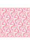 Pink geometric pattern 100% twill silk scarf 4327-56 - 3