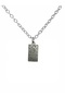 The Moon Tarot Card Figured Necklace – Zamak Plated Unisex Spiritual Accessory with 60 cm Chain