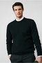 Crew Neck Regular Fit Wool Patterned Knitwear Sweater - 3