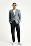 7 Drop Slim Fit Slim Fit Classic Patterned Jacket - 2