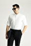 Long Sleeve Relax Fit Comfortable Cut Linen Look Cotton Shirt