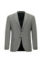 6 Drop Regular Fit Standard Cut Linen Blend Patterned Jacket
