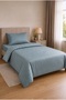 Single 100% Cotton Satin Duvet Cover Set 160X220 cm