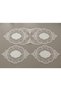 Marie Luxury French Lace Guipure 3-Piece White Living Room Set Luxury Runner Coffee Table Cover Set Dowry Console Room Table Cover - 5