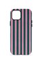 iPhone 12 Vorian Double Layer Case Pink Navy Cabana - 4