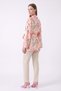 Floral Patterned Kimono Y0167 - Powder - 4
