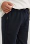 Unisex Kids Sweatpants with Tie Waist and Zipper Pocket - 3