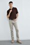 Buttoned Regular Fit Jean - 3