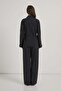 Premium Sleeve Epaulettes, Belted, Zippered Tunic, Elastic Waist Pants Set - 6