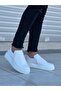 Kb-x502 kuback white skin high white sole lace detailed elastic daily men's shoe - 2