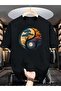 Men's Large Size Tree of Life Printed Oversize T-Shirt Casual Boyfirend - 6