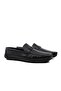 90305 Genuine Leather Black Men's Casual Shoes - 5