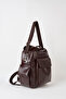 Women's Swan Bitter Coffee Multi-Pocket Zippered Cover Adjustable Strap Travel & Daily Backpack - 2