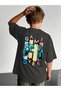Game over Printed Crew Neck 100% Cotton Short Sleeve Kids and Teenagers T-Shirt - 2
