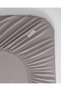 Belle Single Plus elastisches Bambus-Bettlaken – Stein - 6
