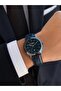 Leather Cord Calendar Dial 2 Years Warranty 5 Atm Water Resistant Men's Wristwatch 8248.099 - 3