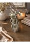 Spoon Holder Set of 6 Metal Spoon Stand Decorative Teaspoon Set with Swan Design 12 cm Spoon 15 cm Stand - 4
