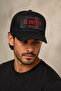 Men's Black Hat El Patron Colombia Printed Adjustable Buckle Sports Hat - 2