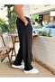 Pleated Korean Cut Trousers Black - 4