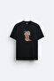 Pinterest Printed Crew Neck Black T-Shirt T-Shirt