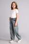 Baggy Fit Extra Comfortable and Flowy Jean Trousers for Girls H6075A826Sp - 2