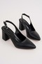 Ba04462 Women's Black Classic 8 cm Heeled Shoes - 39 - 3