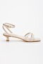 Women's Square-Toe 3 cm Low Heel Daily Sandals - 6