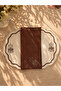 4 Piece 2-Person Candlestick Embroidered Tableware Set – 2 Placemats 43X30 + 2 Linen Napkins - 2