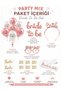 Bride to Be Set Rose Gold Bachelorette Party Supplies 21 Pieces Balloon Sash Crown Glasses Tattoo Team Bride Decoration Set - 6