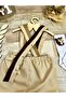 Sincap Concept Baby Boy Beige Salopet Bow Tie Socks Crown Set - 4