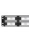 2U 48Port Cat6 Utp Patch Panel Cod648 - 5
