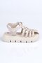 K.210 Caged Sandals P.-White - 28 - 7