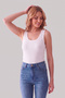 Women's Badi Zıbın Body Wide Strap Buckle Elastane 1-Piece-Comfortable Underwear - 4