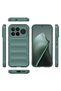 Xiaomi Poco F8 Pro Case with Camera Protection, Suede Inside, Hollow Pattern, Lux Ethnic Silicone - 4