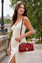 Women's Stylish and Elegant Design Handbag and Shoulder Bag Model with Flap Cover, Suitable for Daily Use - 5