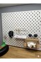 🧱   Skadis Compatible 4-Piece Jewelry & Accessory Organizer Set – Watch + Earring + Glasses Hanger and Napkin Holder