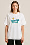 Pinterest Printed Crew Neck White T-Shirt T-Shirt