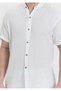 Heaven 4080 Muslin Hakim Collar Short Sleeves Men's Shirt - 5