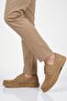 Sand Nubuck Genuine Leather Men's Casual Shoes