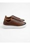 Men's Genuine Leather Sneaker Daily Stylish Sports Shoes Comfortable Sole - 2