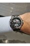 Digital Analog 5 Atm Waterproof Black 13-18 Years Old Men's Wristwatch
