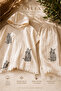 Hooded Muslin Poncho Set, Oversize 2-Piece 100% Cotton Set (Poncho + Pants) - 4