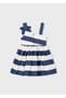 One-Shoulder Flower Detailed Girl's Dress_Mnvs3924 - 2